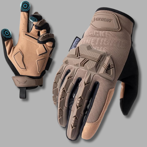 OneTigris Full Finger Gloves, Cycling Gloves Touch Screen Gloves Men Women for Outdoor Sports Cycling Motorcycle Motorbike Hiking