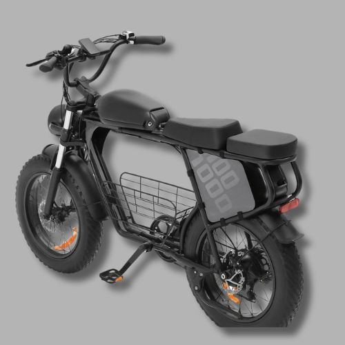 20" Dual Motor 48V 33.8 AH Electric Mountain Bike Fat Tire E-bike for Adult